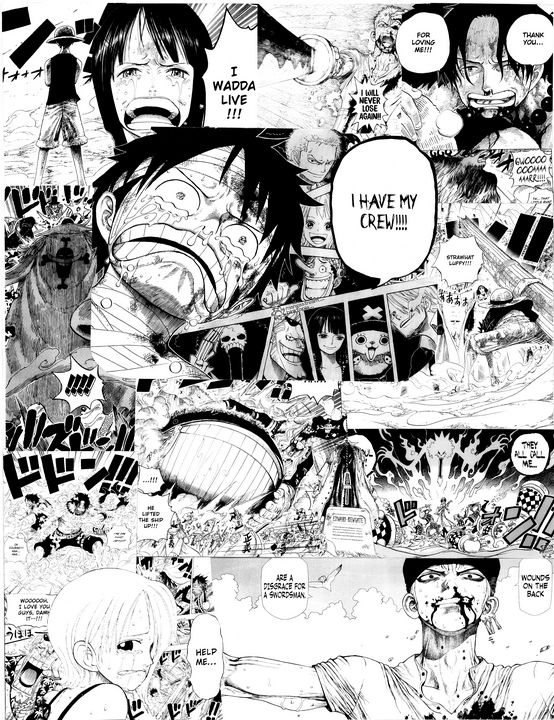 one piece manga panel !! <3  One piece manga, Manga anime one piece, One  piece comic