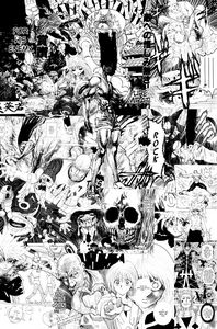ArtStation - Manga Collage Wallpaper - One Punch Man / 1680x1050px