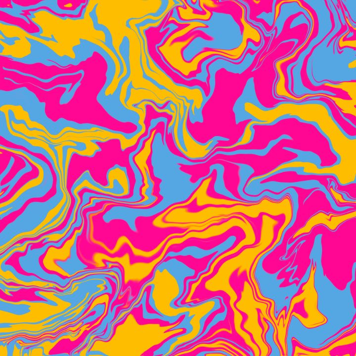 Pansexual Swirl 1 - Jackson Finnick - Digital Art & AI, Abstract, Color ...