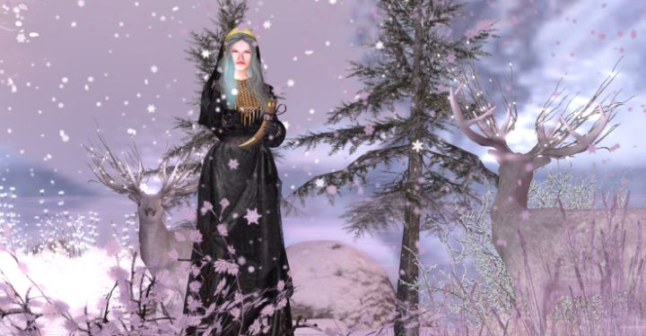 Demeter in Winter - Xanet Calbet