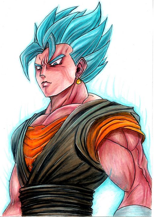 Saiyan Blue from Dragon ball z - Marish.ru - Paintings & Prints