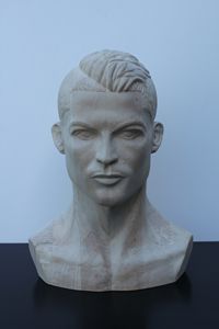 Cristiano Ronaldo sculpt - Van Dogh