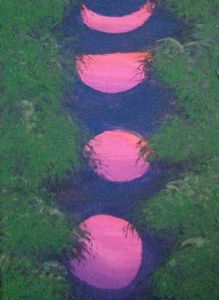 Handprints - GinnyBabe - Paintings & Prints, Abstract, Organic - ArtPal