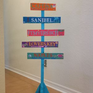 SWFL Destination Sign - Beach Bum