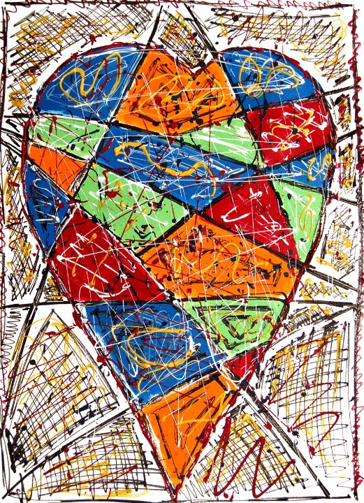 Broken heart - emmepi paintings
