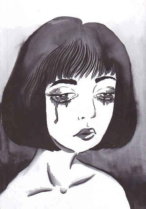 Inky Tears - Illustrations by Jaycee