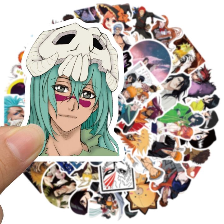 Bleach Stickers  Luggage Guitar  50pcspack Stickers Japanese Anime  Laptop  Aliexpress