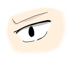 Anime boy eye