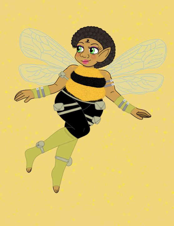 clipart bumblebee fairy