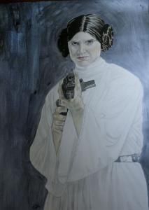 Princess Leia - Fine Art and Illustrations by Lisa E.
