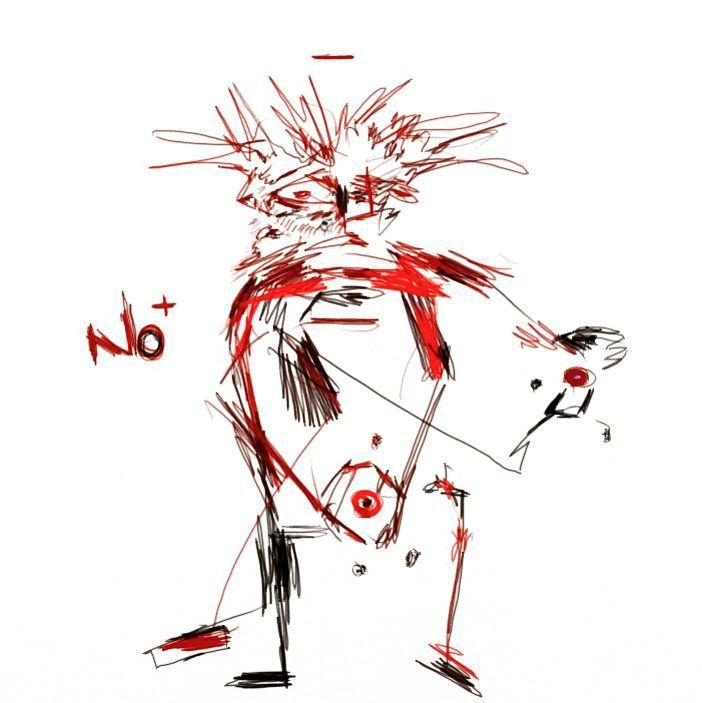 Abstract Rage in Red - ZEOALAMO - Paintings & Prints, Abstract, Other ...