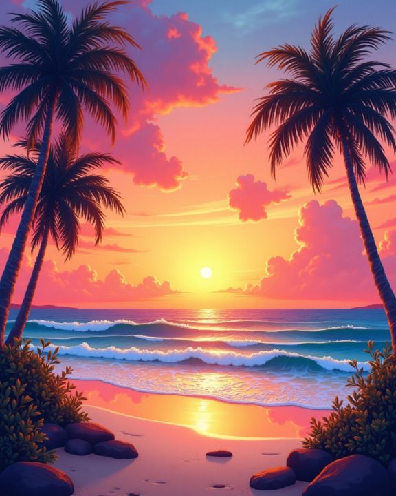 Moonlight Ink - Digital Art & AI