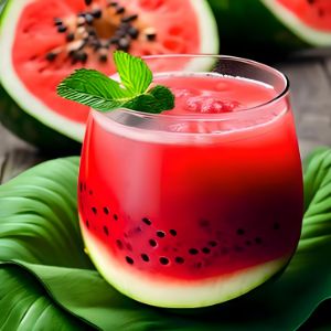 Refreshing Watermelon Drink