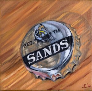 Sands Bottle Cap. - J Eneas Art