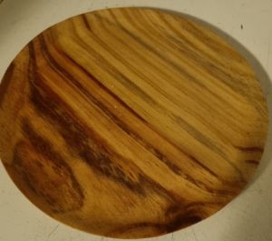 Handmade Wooden Plate - York Design