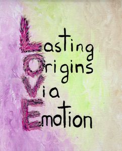 LOVE Meme on Noble Luck background
