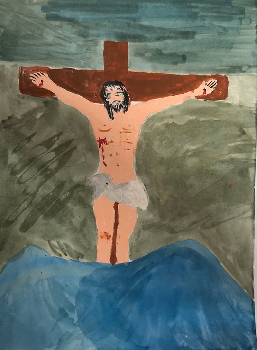 Jesus on the cross - subash