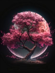 Electric Cherry Blossom enlighten