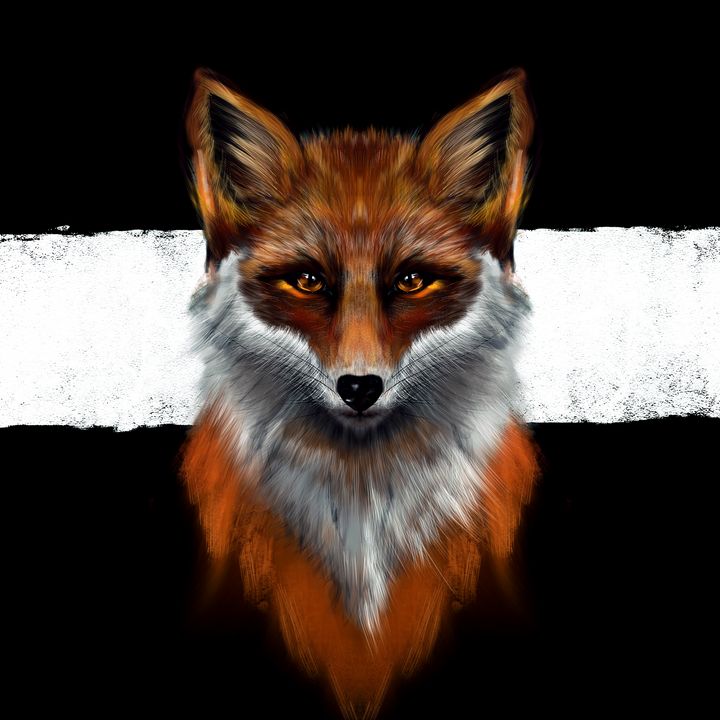 Amber Fauna | Fox - Wallflower Workshop Art