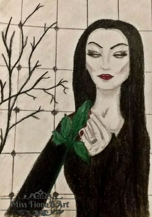 Mortica Adams' Rose - Miss FionaB Fantasy Artwork - Drawings ...