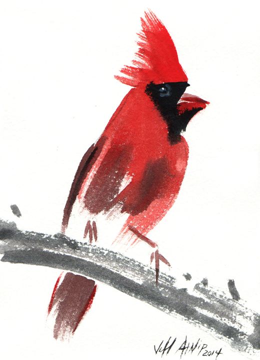 Redbird - Jeff Atnip Art