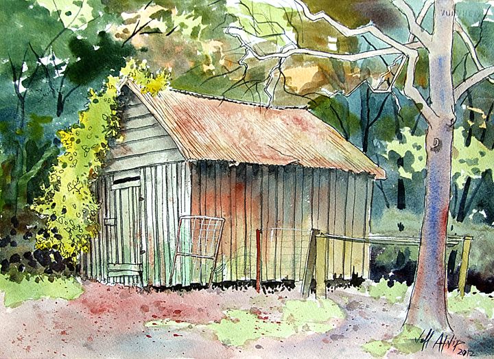 Storage Shed - Jeff Atnip Art