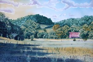 Valley Barn - Jeff Atnip Art