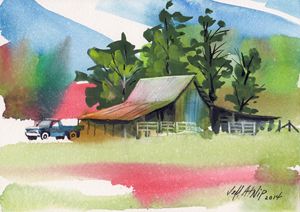 Free Barn - Jeff Atnip Art