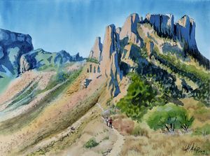 Big Bend Trail - Jeff Atnip Art