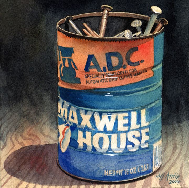 Can of Nails - Jeff Atnip Art