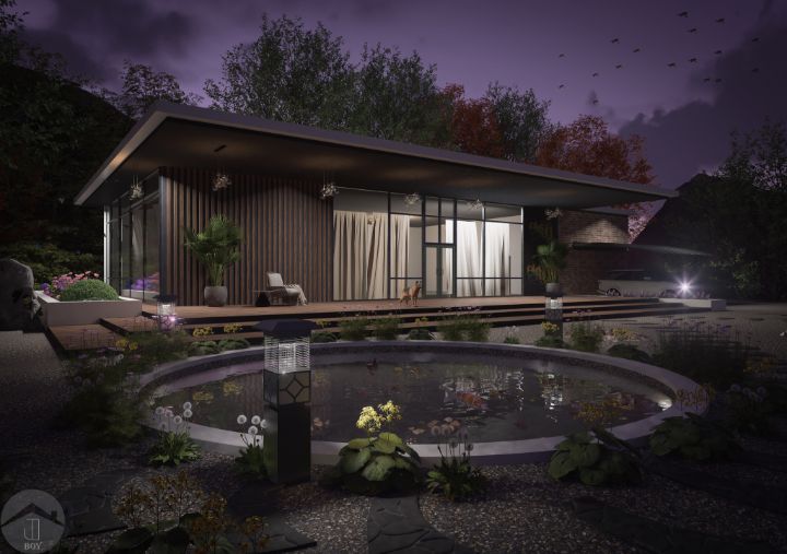 The Flax Box - Night Render - John Ajibefun - Drawings & Illustration ...