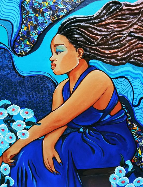 Mo Betta Blues - Art of Ohso - Paintings & Prints, Ethnic, Cultural ...