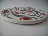 18 x 1,5 cm ornamental plate