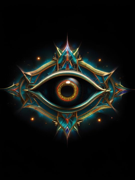 The All Seeing Kosmic Eye - Kosmic Kreation - Digital Art & AI, Ethnic ...