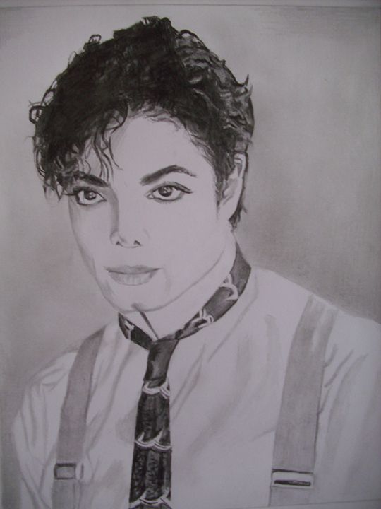 Premium Photo | Michael Jackson colorful illustration