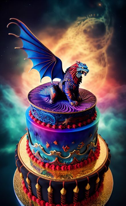 Dragon Celebration Cake – J B Christie (Airdrie) Ltd