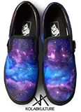 Burple Galaxy Vans