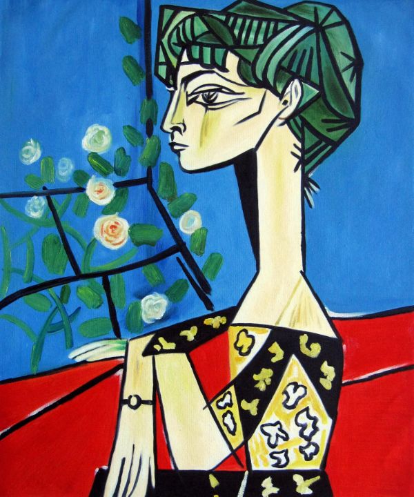 In style of Pablo Picasso 021 - Artseasy - Paintings & Prints, People ...