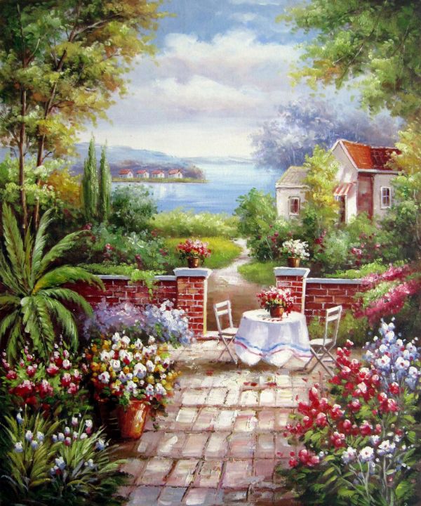 Garden 105 - Artseasy - Paintings & Prints, Landscapes & Nature ...