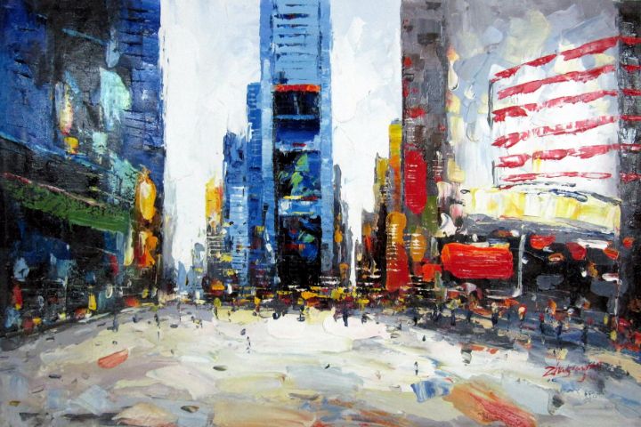 Time_Square 009 - Artseasy - Paintings & Prints, Landscapes & Nature ...