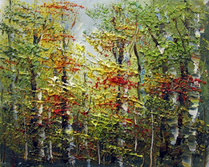 Trees 203 - Artseasy - Paintings & Prints, Landscapes & Nature, Fields ...