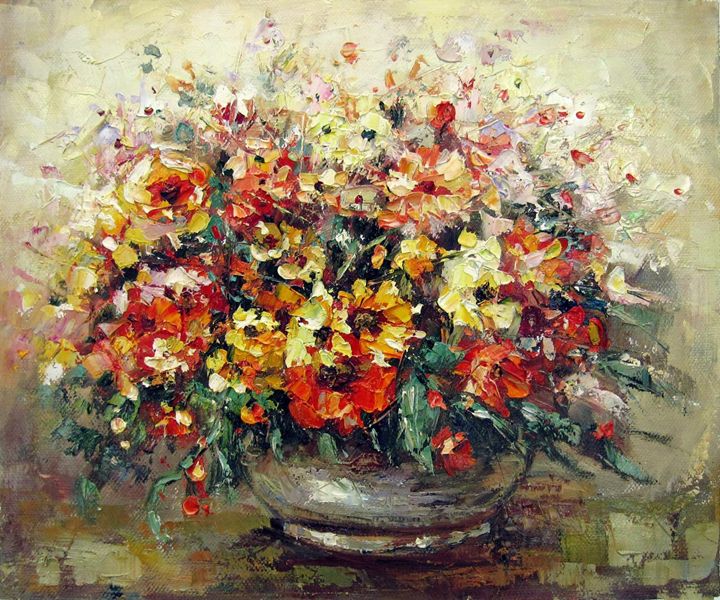 Vase flower #321 - Richard Zheng - Paintings & Prints, Flowers, Plants ...