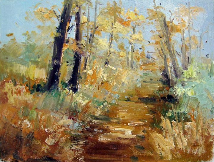 Country #119 - Richard Zheng - Paintings & Prints, Landscapes & Nature ...