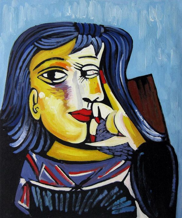 In style of Pablo Picasso 027D - Artseasy - Paintings & Prints, People ...