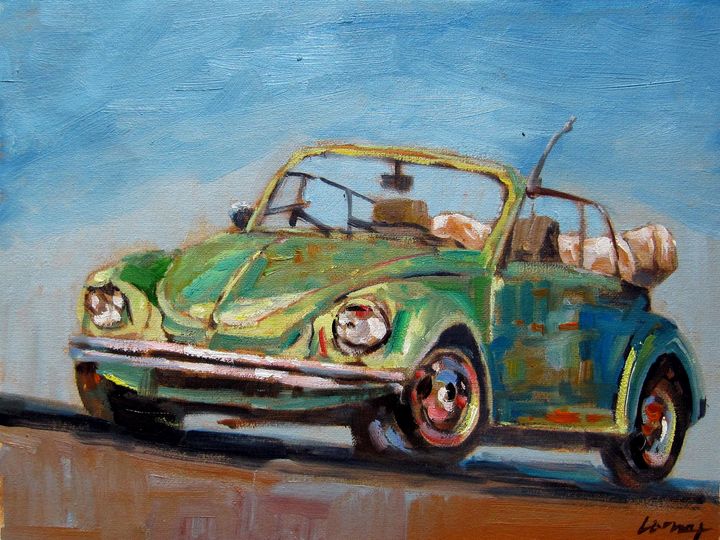 Volkswagen Car #105 - Richard Zheng - Paintings & Prints, Vehicles ...