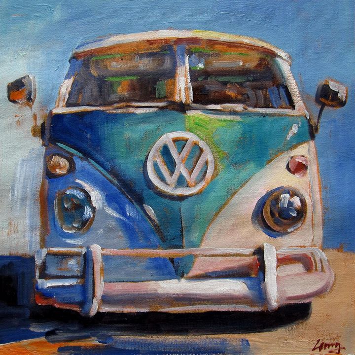 Volkswagen 114 - Artseasy - Paintings & Prints, Vehicles ...