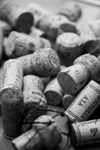 Wine and champagne corks