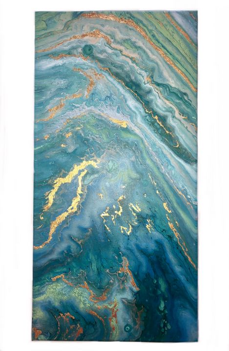 Acrylic Pour Painting