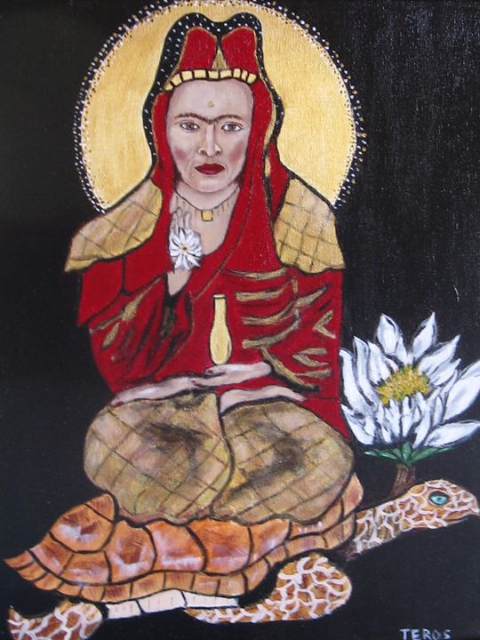 Quan Yin with the face of Frida - TEROS