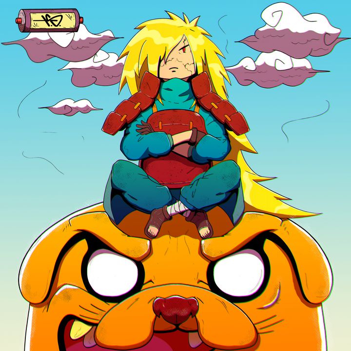 Crossover serie Anime&Cartoon Finn - Yaske